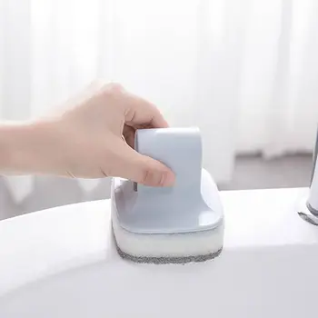 

Bathroom kitchen Cleaning Brush with Wall Mount Holder Kitchen Sponge Dishwashing Brush Household Cleaning Tool Accessories