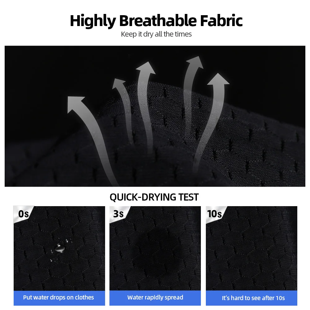 Zhouka Hot sale Cycling Tights with Breathable Pad Men's Cycling Bike Bib Long Pants