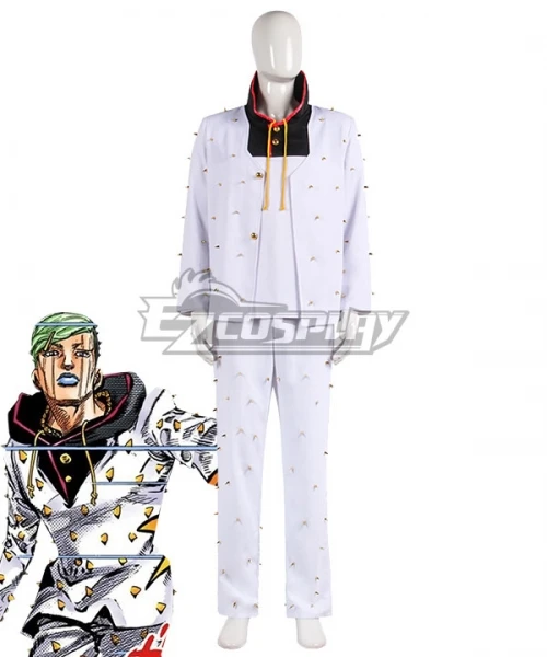 Jojolion Jobin Highashikata Suit Halloween Christmas Outfit Adult Party Suit Carnival Fancy Set Cosplay Costume E001