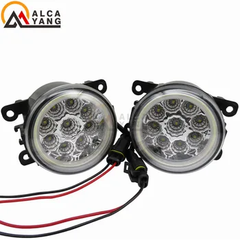 

Fog Lamp Assembly 90mm LED Fog Lights Angel Eye For Suzuki Grand Vitara Alto Swift Ignis Jimny Splash 1998-2015 Car-styling