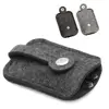 1Pc Fashion Car Key Bag Wallet Purse Woolen Felt Keychain Holder Pocket Keys Organizer Pouch Case Bag for Men Housekeeper 2022 1