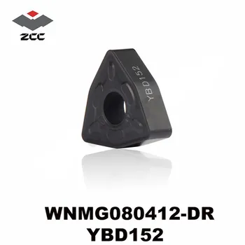 

Original ZCC WNMG080412-DR YBD152 CNC Tungsten Carbide Inserts Turning Tool WNMG 080412 roughing for cast iron WNMG433 CNC tools