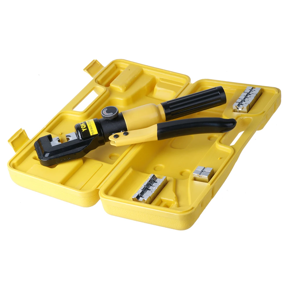 

1 x Hydraulic Crimping Tool Set With Storage Box Hydraulic Crimping Tool Cable Lug Crimper Pliers Hydraulic Compression Tools