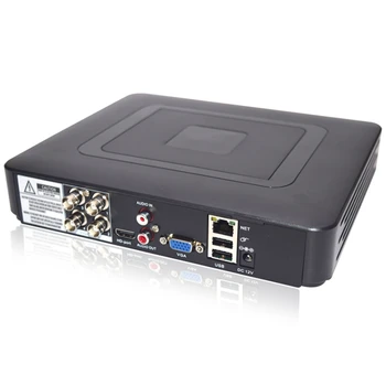 

DVR 4CH H.265X Video Recorder 5IN1 for Analog AHD Camera 5MP Ip Camera Mini Dvr Nvr Onvif Video Surveillance EU Plug