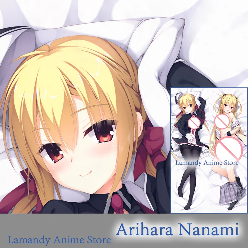 

Dakimakura Anime RIDDLE JOKER Arihara Nanami Double Sided Print Pillowcase Life Size Body Pillow Cover