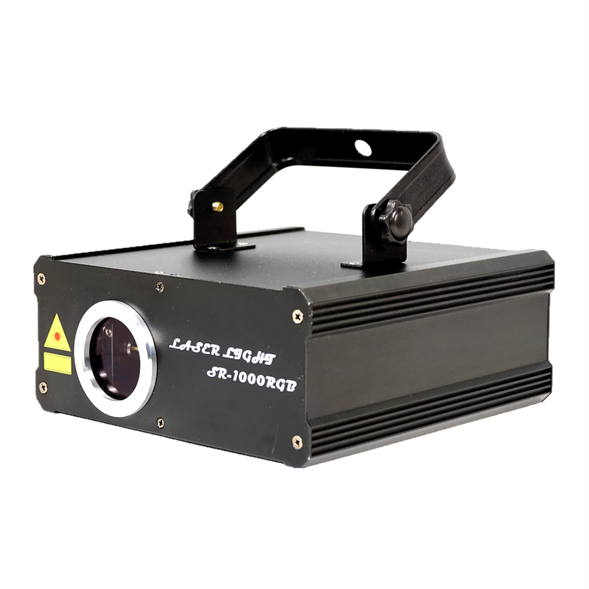 1 Вт RGB Полноцветный анимационный лазерный прожектор DMX512 сканирующий светильник