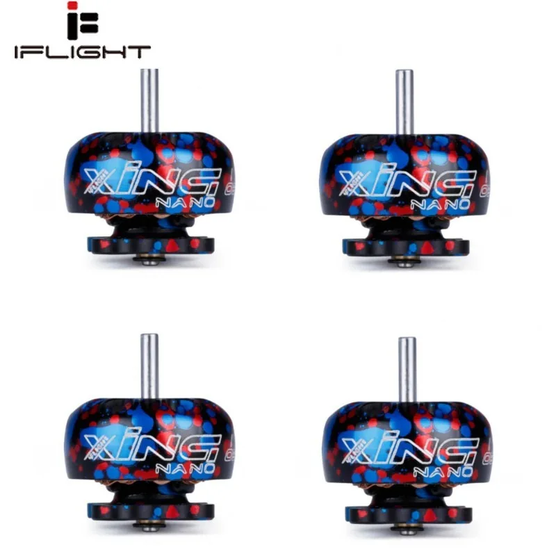 4 шт. IFlight XING NANO X1103 1103 8000KV / 10000KV 2-3S CW Thread бесщеточный двигатель для