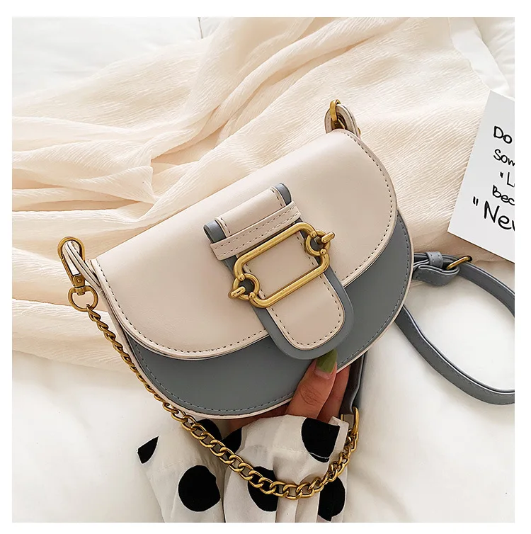 

2019 New Style Summer Shoulder Cross-body Bag Fashion Korean-style INS Versatile GIRL'S Western Style WOMEN'S Bag Square Sling B