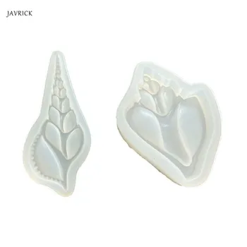 

DIY Crystal Epoxy Resin Mold Silicone Shell Conch Mould Keychain Decorations Handmade Crafts Jewelry Pendant Making Tool