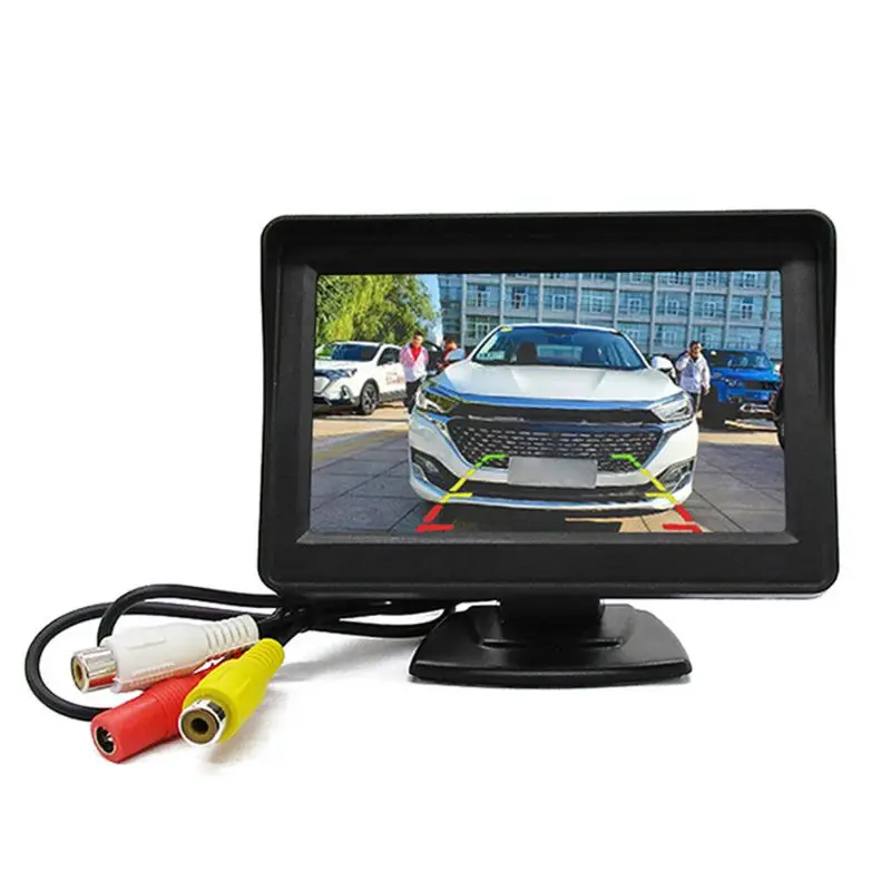 

4.3inch Car High-definition Color Display with LED Vehicle Backup Parking Camera G6KC