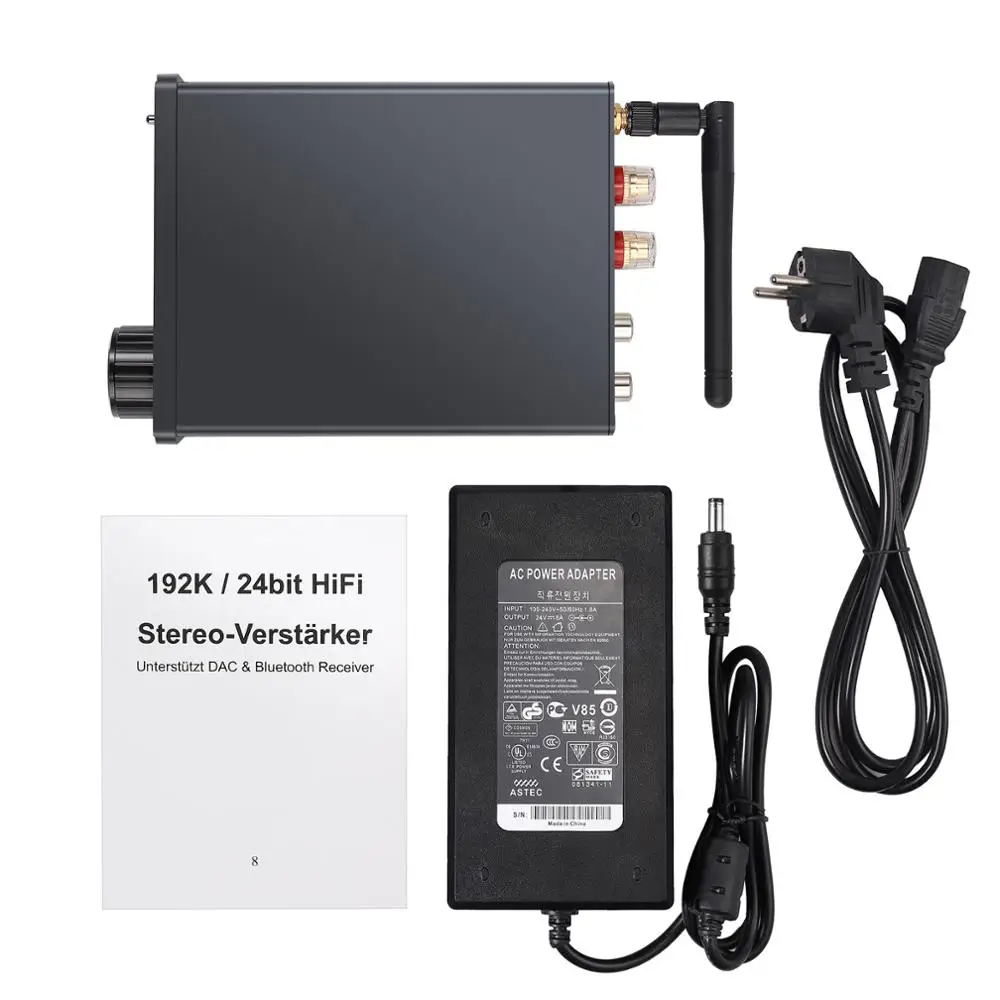 Neoteck Bluetooth 5 0 приемник Hi Fi цифровой усилитель мощности DAC оптический коаксиальный