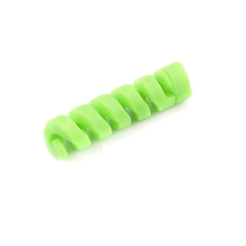 1pcs Кабель протектор намотки защитная трубка Крышка Кабеля заставка для USB зарядное устройство органайзер для кабеля Protetor - Color: 1pcs