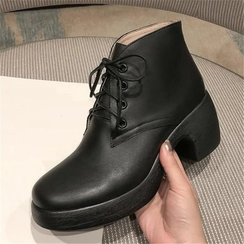 Ботинки; женские ботинки на молнии; женские ботинки на шнуровке; chaussures femme; ботинки на платформе; женская обувь на высоком каблуке с круглым носком; Botas mujer