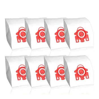 

For Miele Dust Bag 8 Bags Synthetic With 4 Filters Kit Household Practical