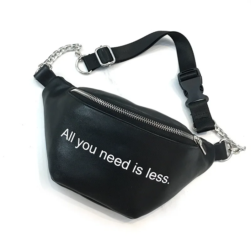 Женская поясная сумка в стиле Харадзюку, поясная сумка в стиле хип-хоп с буквенным принтом, поясная сумка для путешествий