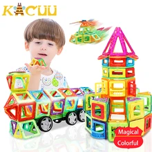 Магнитный конструктор строительные и строительные игрушки 44-157 шт Большой размер магнитные блоки DIY магниты строительные блоки игрушки подарки