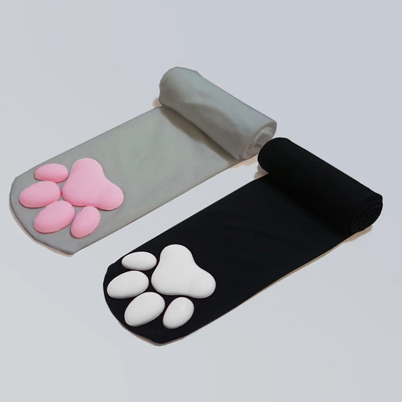 Cosplay&ware Over Knee Kawaii 3d Cat Pad Kitten Paw Socks Girl Lolita Cosplay Velvet Leggings Overknee Thigh High Long Stockings 60cm -Zentai shop online H7cccd15065be4c939795a2e52522e76bX.jpg