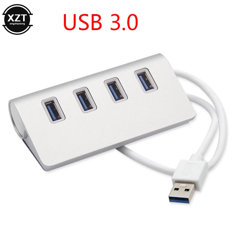 USB 3,0 концентратор 4/7 порт высокоскоростной USB мульти концентратор разветвитель порт портативный расширитель с ЕС/США адаптер для планшета ноутбука Macbook Air - Цвет: USB 3.0