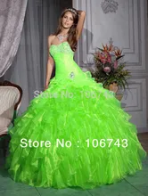 

green ball gown Quinceanera Dress Dubai Ball Gown Tiered Pleats Long Formal Prom Gowns Saudi Arabic Sweet 16 Dresses