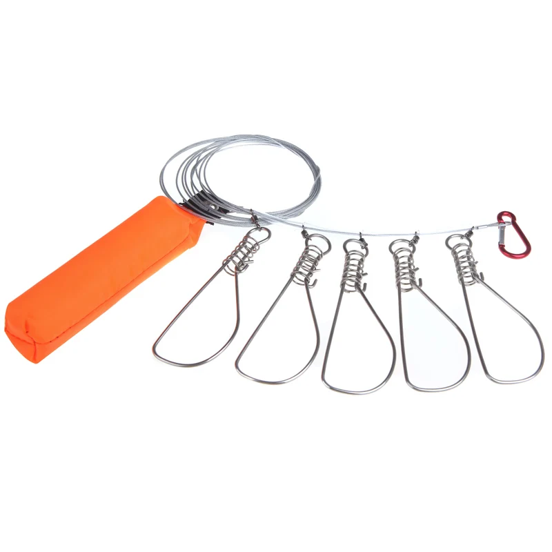 

Fishing Lock Buckle Stainless Steel Live Fish Lock Belt Fishing Tackle