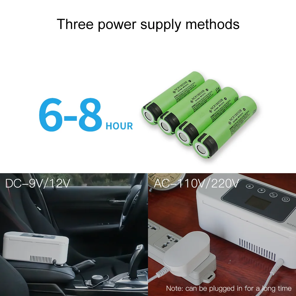 DISON Fridge Battery Operate Cooler case With Special Cooler Refrigerator Fridge