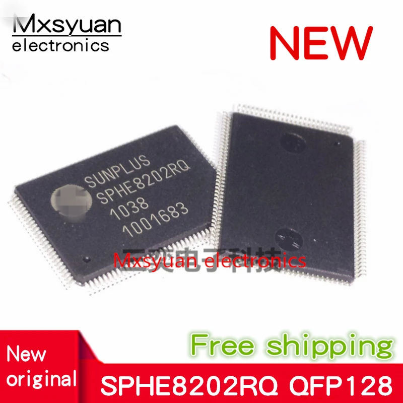 5 шт. SPHE8202RQ SPHE8202RQ-D QFP128 мобильный DVD/декодер EVD IC чип
