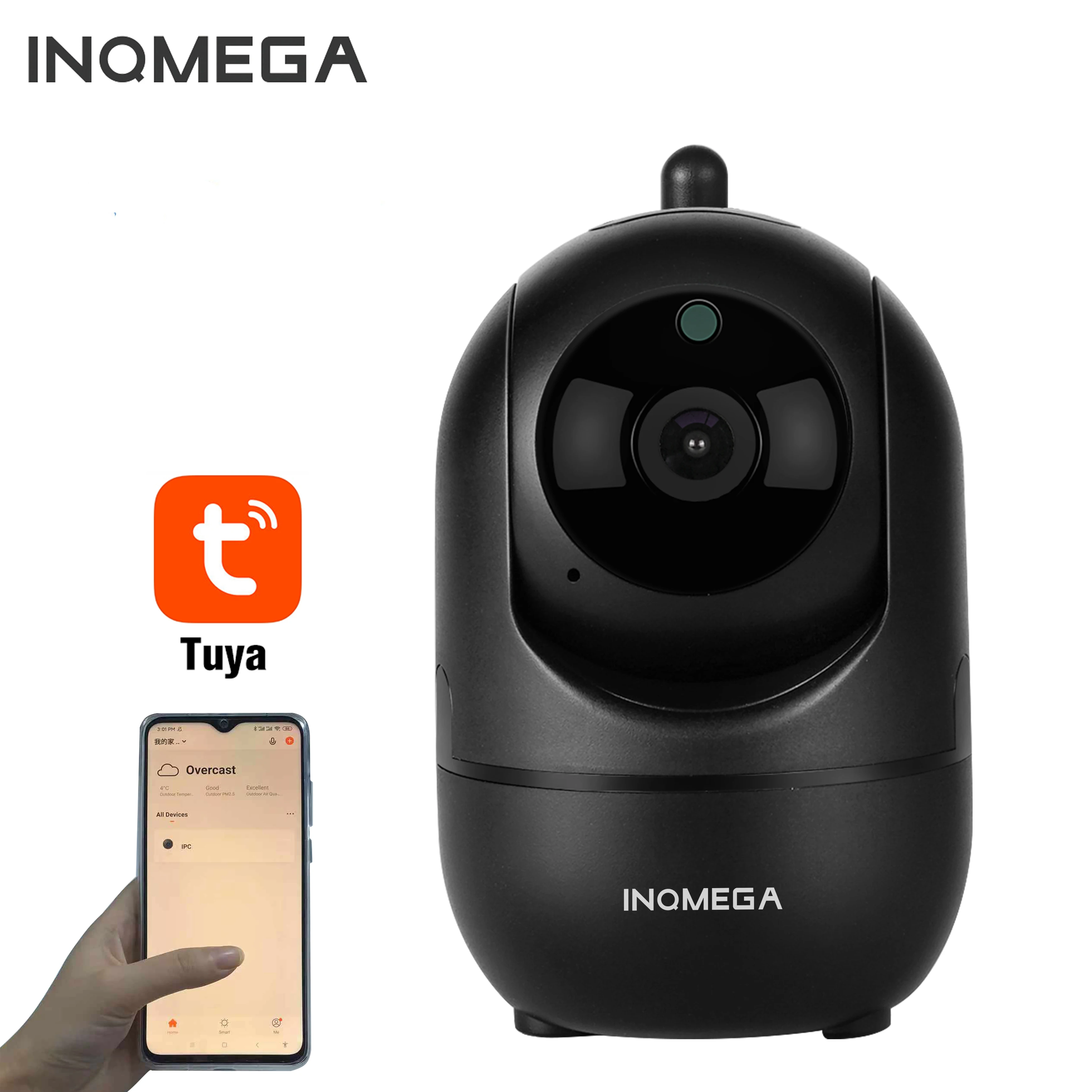 INQMEGA TUYA IP камера, домашняя камера видеонаблюдения, CCTV сеть, Wifi, Kamera, беспроводная камера, Tuya Smart Life, детский монитор INQMEGA TUYA IP камера, домашняя камера видеонаблюдения, CCTV сеть, Wifi, Kamera, беспроводная камера, Tuya Smart Life, детский монитор