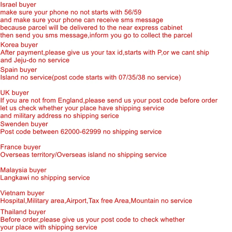 shipping notice