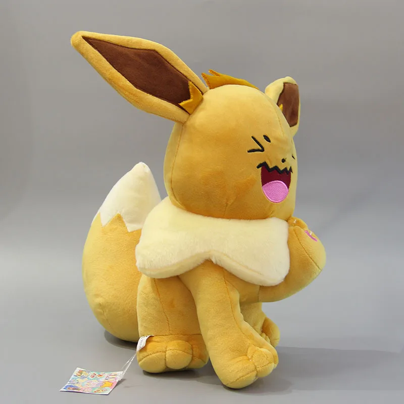 30 см Плюшевые Eevee хорошее качество положительная энергия мягкие милые животные игры куклы игрушки Хэллоуин День рождения Рождество подарок для детей