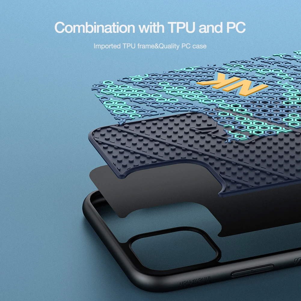 Для iPhone 11 Pro Max чехол NILLKIN Striker чехол PC светоотражающий спортивный стиль задняя крышка для Apple iPhone 11 PRO MAX/11 PRO/11 чехол