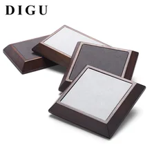 

Black Walnut Jewelry Tray Ring Earring Bracelet Necklace Storage Tray Jade Wenwan Display Tray Jewelry Props