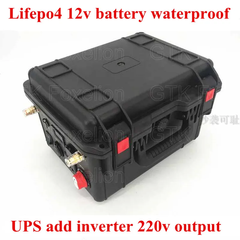 UPS 220v выход 12v 150AH 12V 100AH 120AH LFP Lifepo4 UPS батарея солнечной энергии портативная мощность высокой емкости+ 14,6 v 10A зарядное устройство
