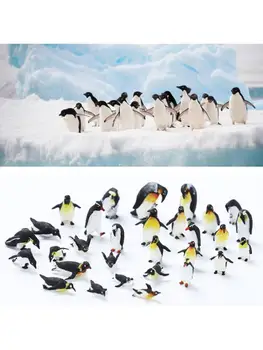 

10 Shapes Silicone Mini Penguin Modeling Resin Mold Resin Jewelry Fillings Craft 83XF