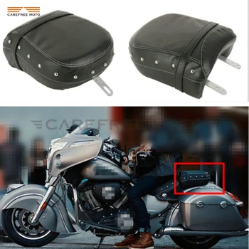 

Black Motorcycle Rear Passenger Seat Cover Case for Indian Roadmaster 2014-2017 Chieftan 2015-2017 Springfield 2016-2017