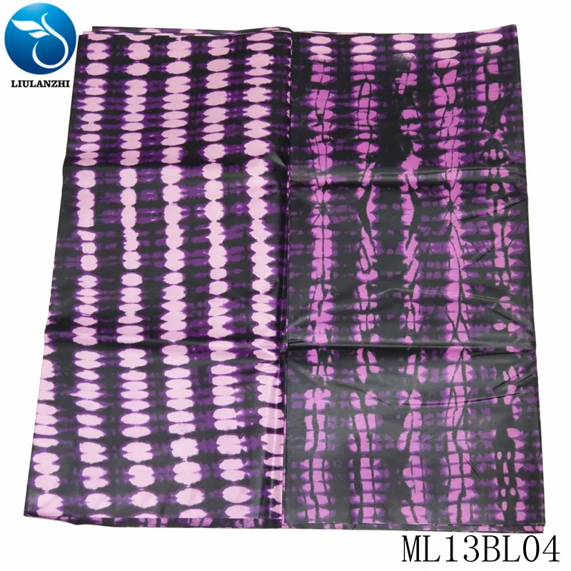 LIULANZHI 5 ярдов полиэстер африканская ткань Базен riche дешевле швейный материал парча Африканский Базен ML13BL04