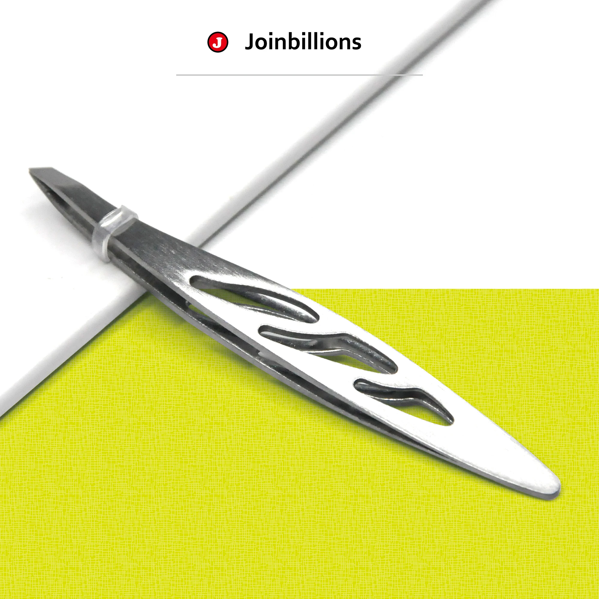 

Stainless Steel Makeup Tweezers in Leaf Shape