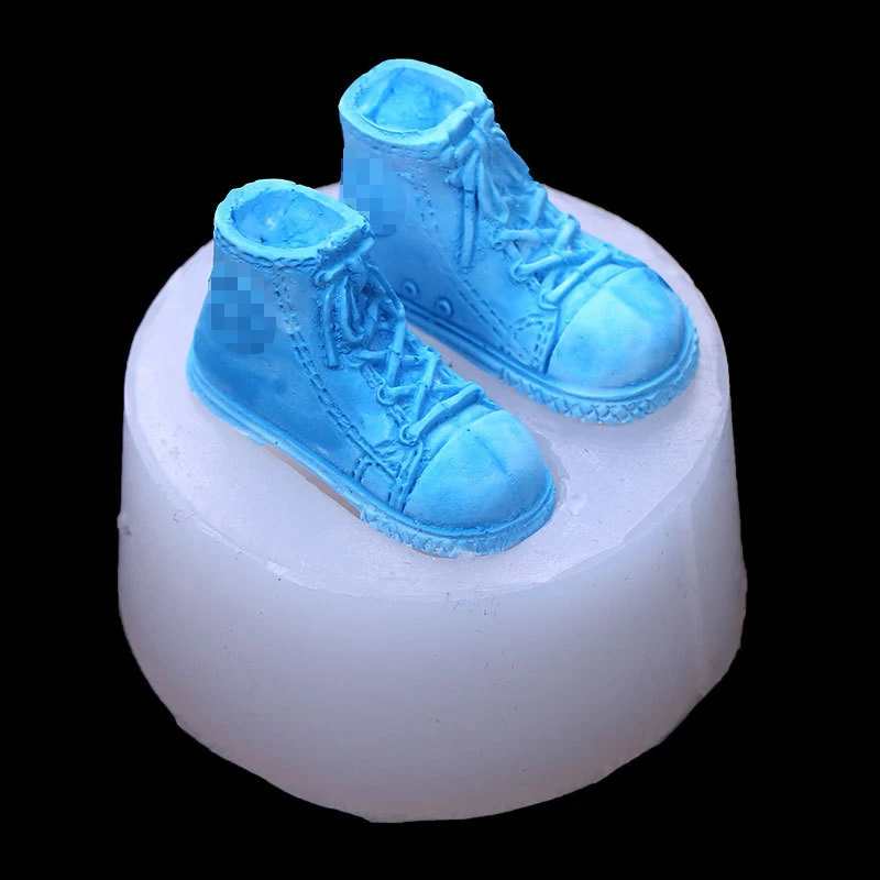 Спортивная обувь силиконовая форма для мыла 3D стерео инструмент изготовления DIY
