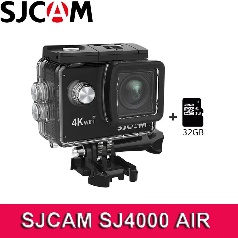 Экшн камера SJCAM SJ4000 AIR Wi Fi 1080P Full HD водонепроницаемая для дайвинга на глубине до 30 м