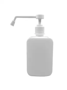 

500ml Transparent Alcohol Spray Bottle Empty Hand Cleanser Spray Bottle Long Bar Square Spray Hand Sanitizer Bottle Container