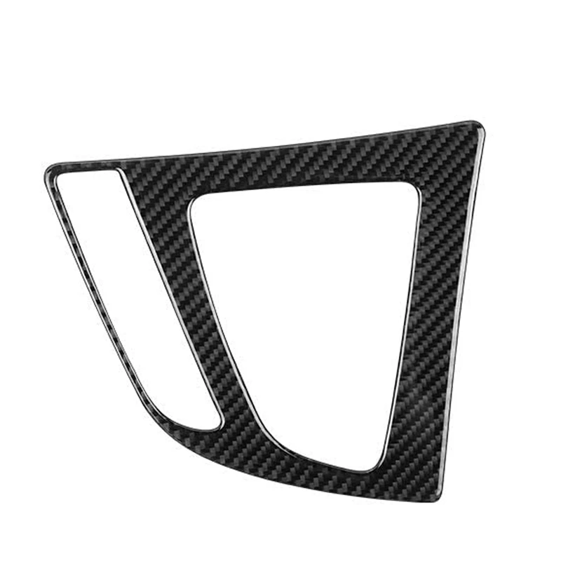 Car Carbon Fiber Center Console Gear Trim Panel Interior Accessories for 3 4 Series GT F30 2013-2018 | Автомобили и мотоциклы