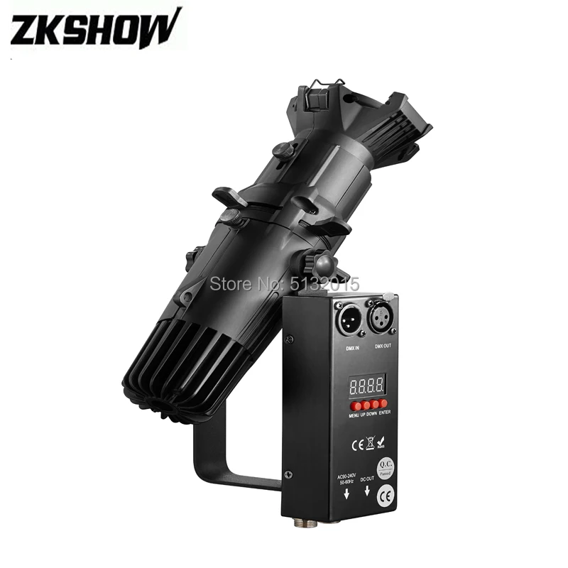 

20W Mini LED Leko Profile Spot Light with DMX RA90 Museum Video Studio Art Show Theater Projector Pro Stage Lighting Equipment