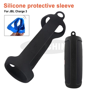 

Speaker Silicone Case Wireless Bluetooth Speakers Protective Cover Portable Anti-scratch Anti-shock Silicone For JBL Charge 3