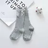 2022 Baby Summer Clothing New Kids Toddlers Girls Big Bow Knee High Long Soft Cotton Lace Baby Socks Bowknot 100% Cotton Socks ► Photo 3/6