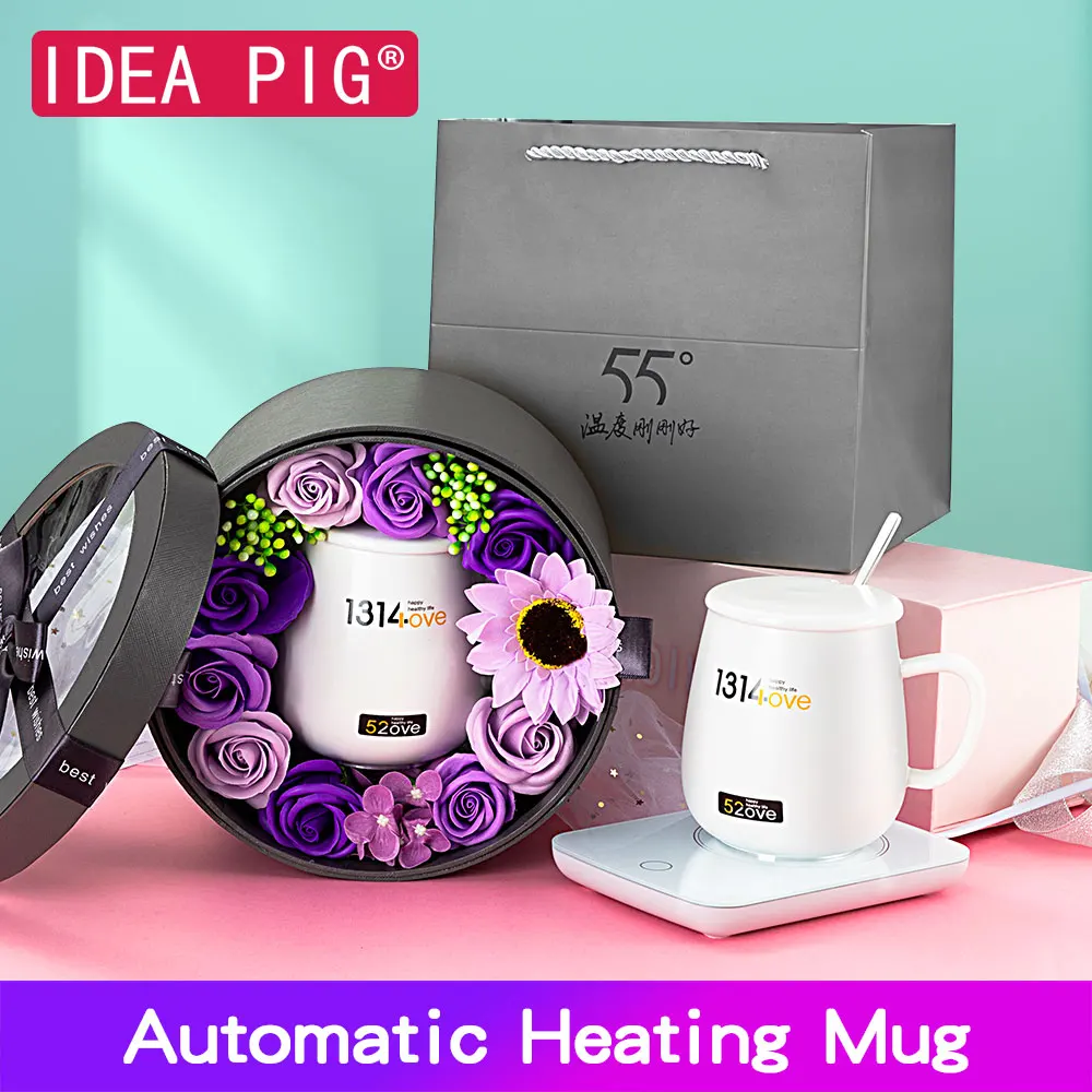 55 градусов постоянная термос чашка тепловые кофейная кружка бутылка для воды