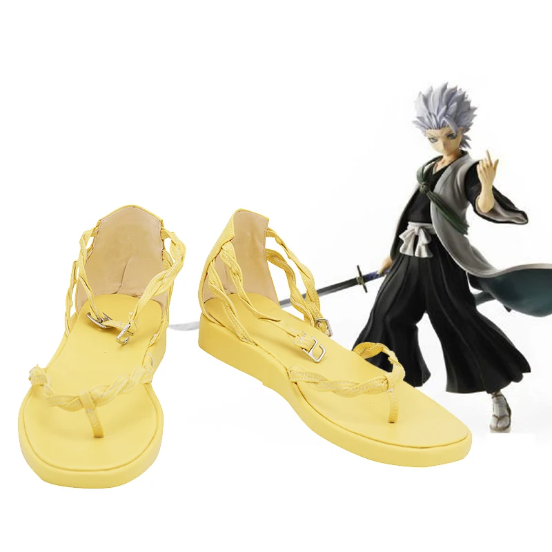 Аниме BLEACH Hitsugaya Toushirouboots Обувь для костюмированной вечеринки | Тематическая