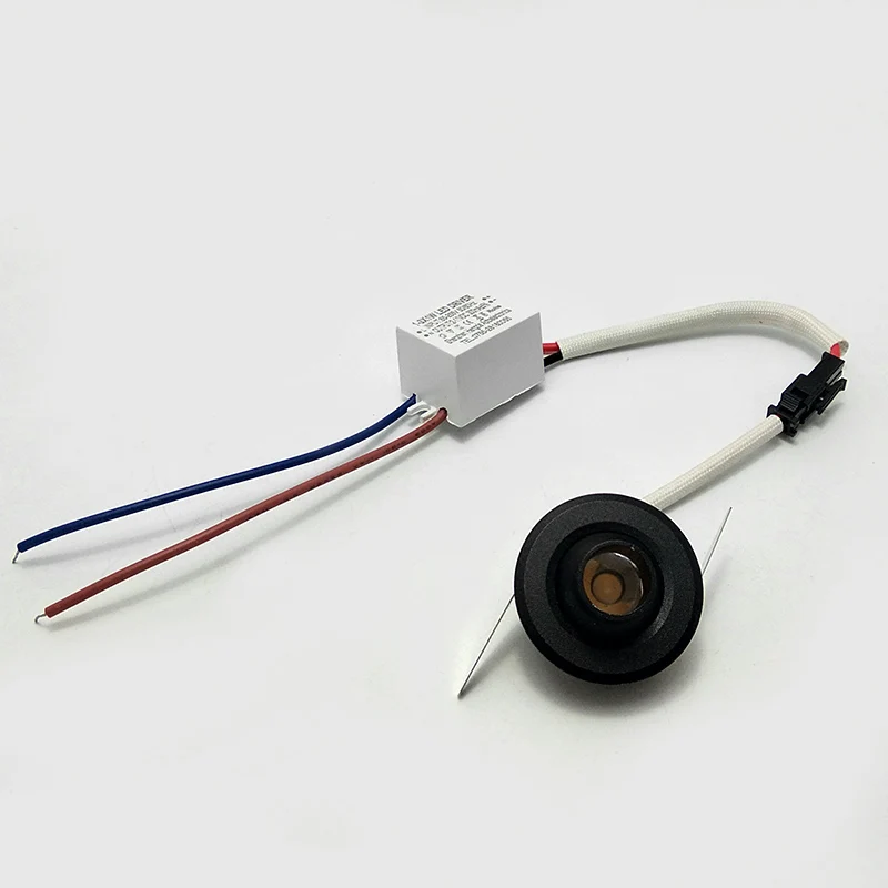 Универсальный hole32mm 85-265v 1w3w вниз светильник для шкафа и читального зала 360 Регулируемый мини Светодиодный точечный светильник