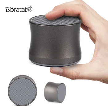 

Metal Bluetooth Speaker Mini Wireless Bluetooth Handsfree Portable Speaker HiFi Super Bass Stereo Subwoofer Outdoor Audio