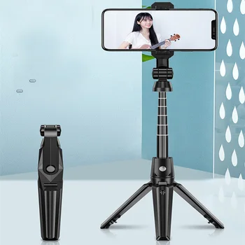 

3PCS/LOTPortable Wireless Bluetooth Selfie Stick with Tripod Extendable Foldable Monopod for phone 11 mini Camera Christmas Gift