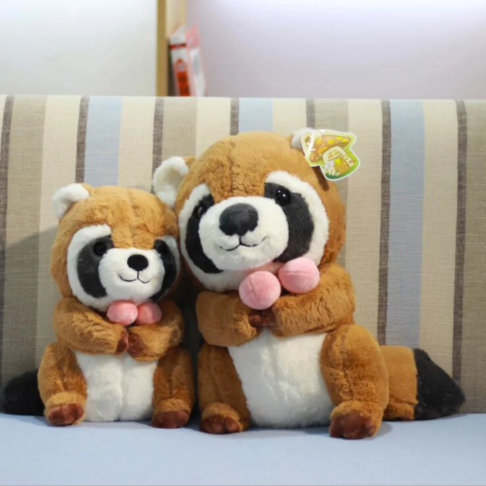 

Children Plush Stuffed Toy Birthday Gift Creativity Simulation Raccoon Animals