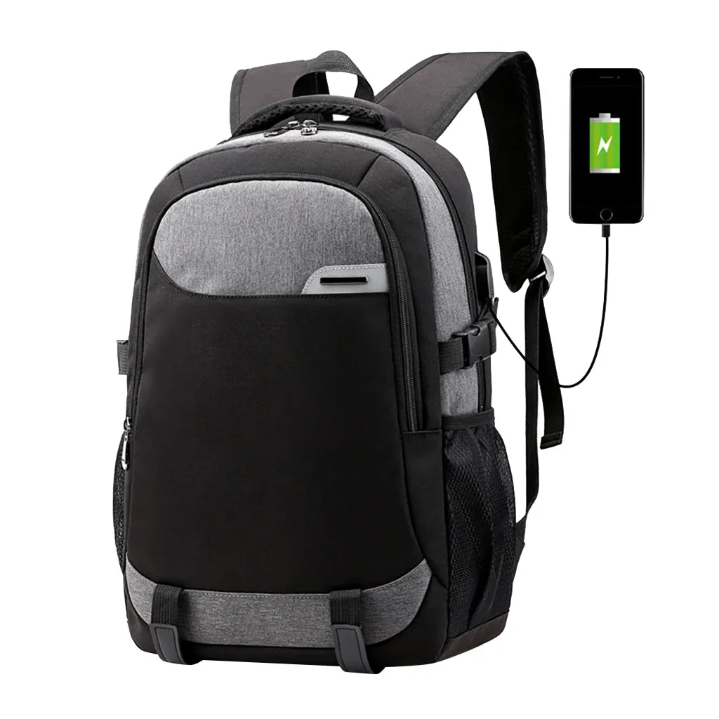 Нейлоновый USB чехол для ноутбука для путешествий рюкзак большой емкости Flexo Плечи сумка унисекс ПК ноутбук компьютерные сумки студенческие рюкзаки z1007